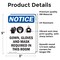 Signmission 5 in Height, 3.5 in Width, Vinyl Decal, Rectangle OS-2PACK-NS-D-35-V-13159 - alternate 2